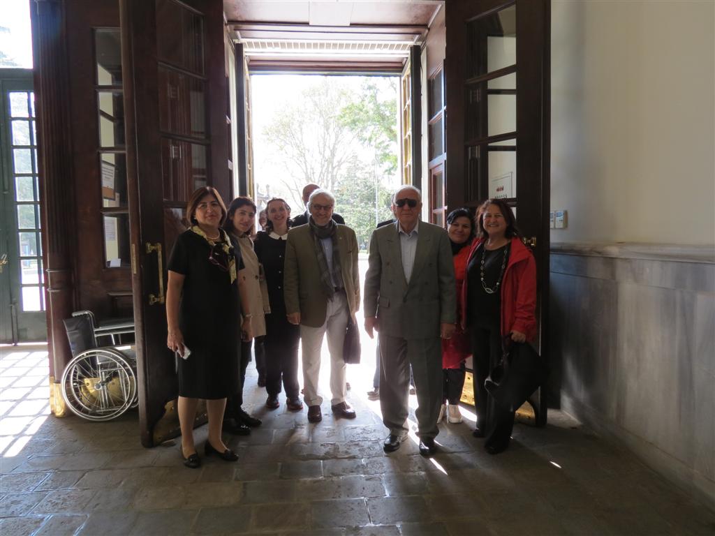 Fakültemiz Kurucu Hocalarından Ali Ülkü Azrak ile Fakülte ziyareti