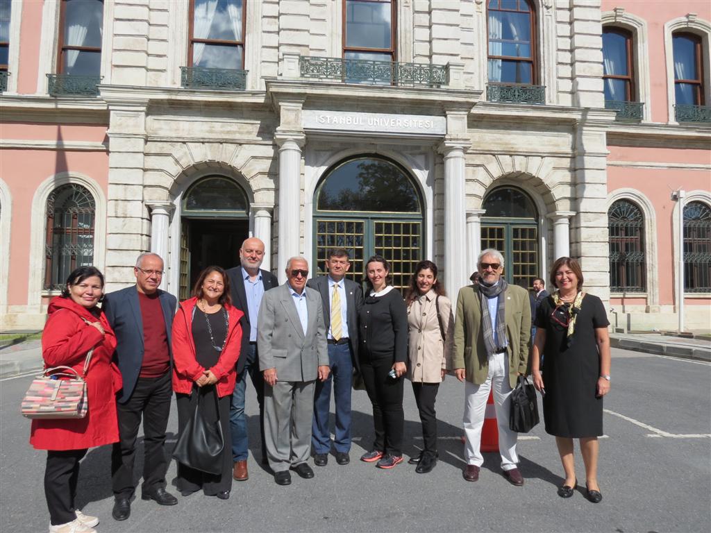 Fakültemiz Kurucu Hocalarından Ali Ülkü Azrak ile Fakülte ziyareti