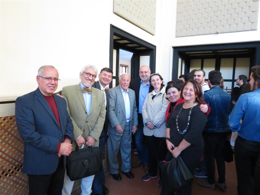 Fakültemiz Kurucu Hocalarından Ali Ülkü Azrak ile Fakülte ziyareti