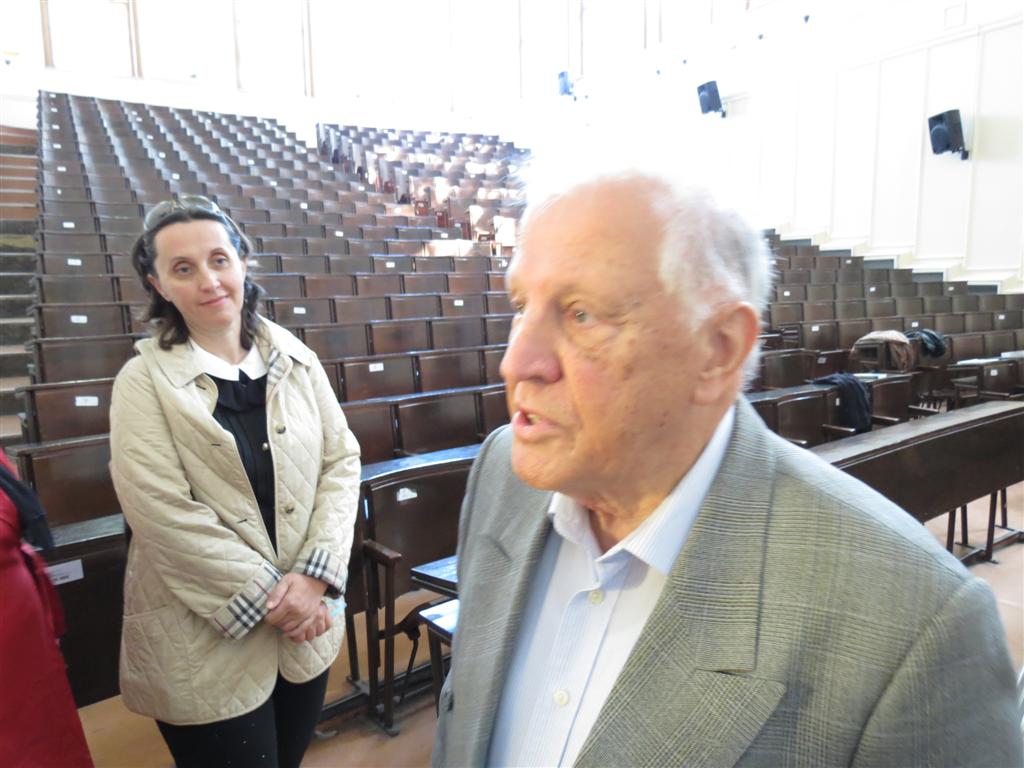 Fakültemiz Kurucu Hocalarından Ali Ülkü Azrak ile Fakülte ziyareti