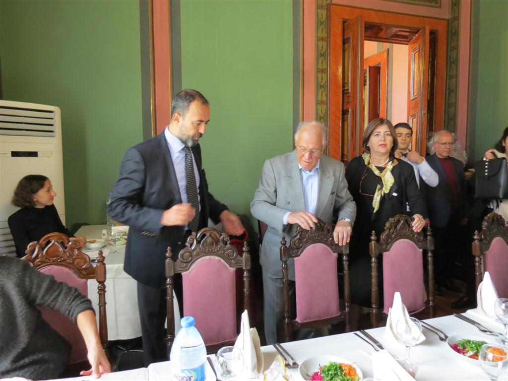 Fakültemiz Kurucu Hocalarından Ali Ülkü Azrak ile Fakülte ziyareti