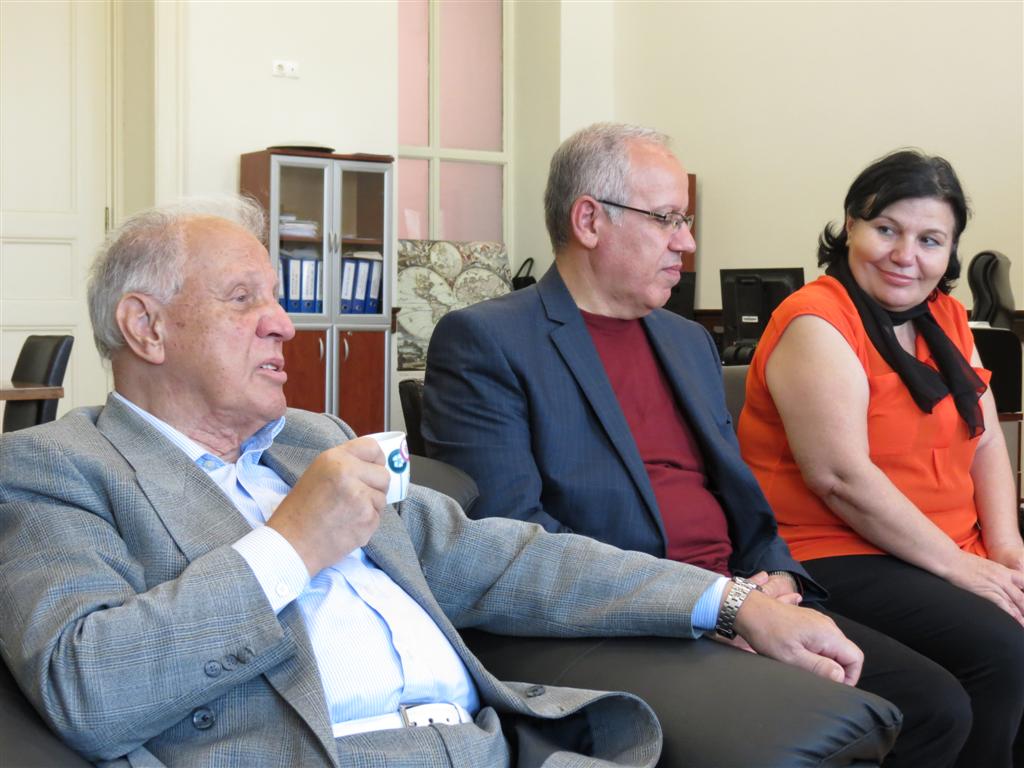 Fakültemiz Kurucu Hocalarından Ali Ülkü Azrak ile Fakülte ziyareti