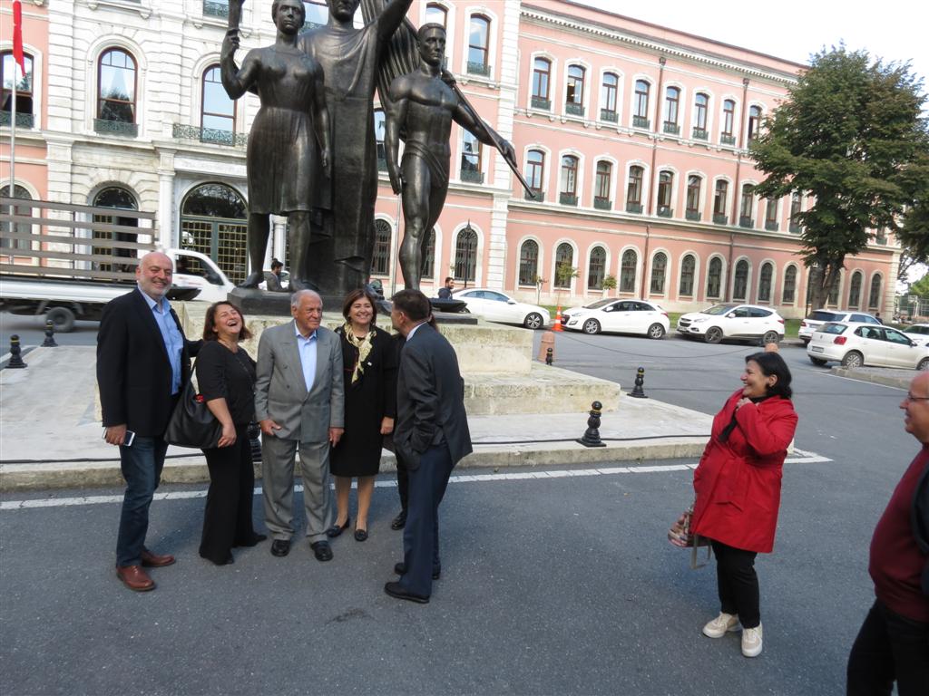 Fakültemiz Kurucu Hocalarından Ali Ülkü Azrak ile Fakülte ziyareti