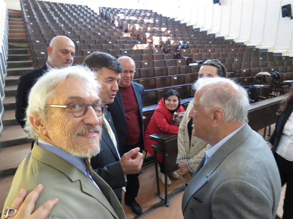 Fakültemiz Kurucu Hocalarından Ali Ülkü Azrak ile Fakülte ziyareti