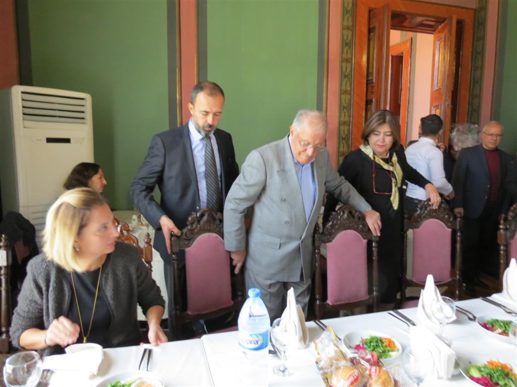 Fakültemiz Kurucu Hocalarından Ali Ülkü Azrak ile Fakülte ziyareti