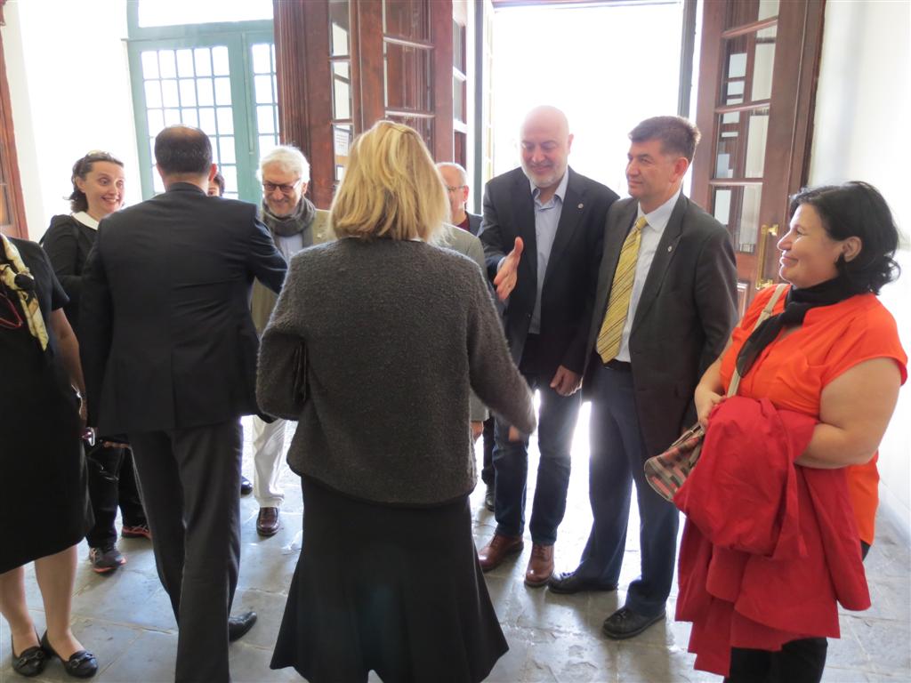 Fakültemiz Kurucu Hocalarından Ali Ülkü Azrak ile Fakülte ziyareti