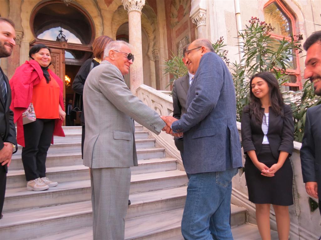 Fakültemiz Kurucu Hocalarından Ali Ülkü Azrak ile Fakülte ziyareti