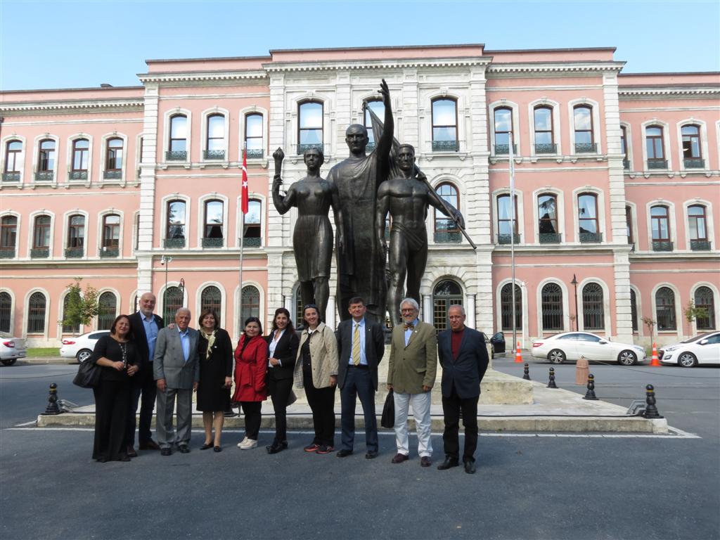 Fakültemiz Kurucu Hocalarından Ali Ülkü Azrak ile Fakülte ziyareti
