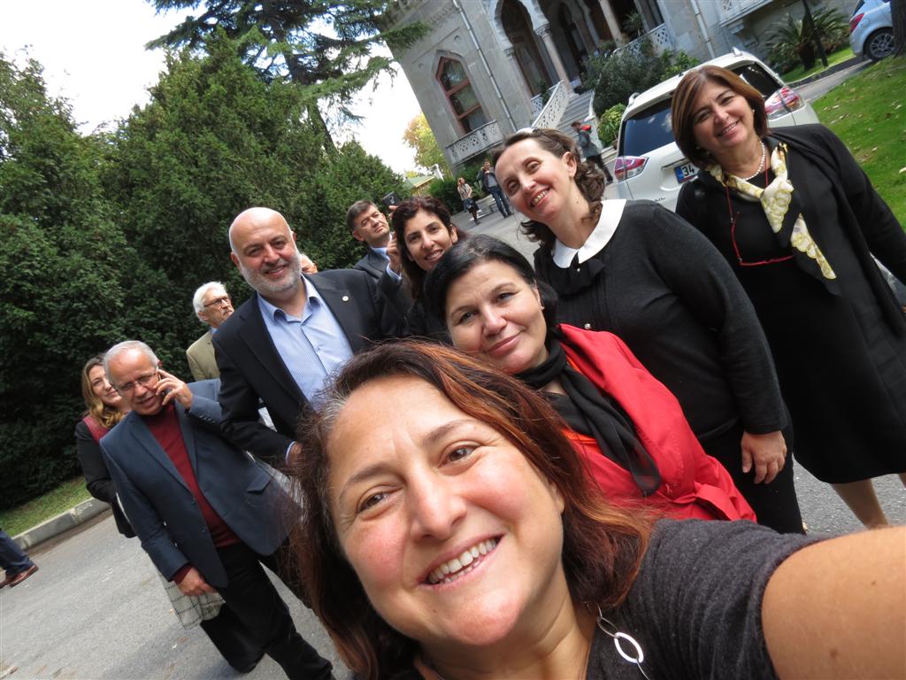 Fakültemiz Kurucu Hocalarından Ali Ülkü Azrak ile Fakülte ziyareti