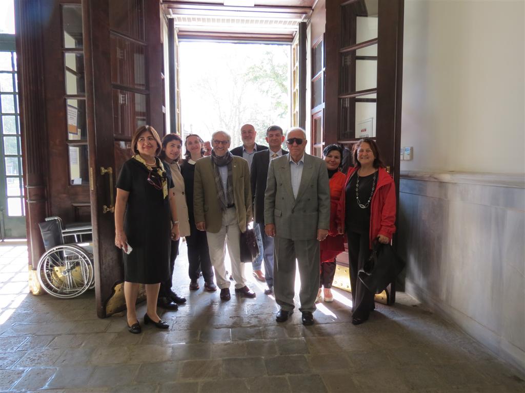 Fakültemiz Kurucu Hocalarından Ali Ülkü Azrak ile Fakülte ziyareti