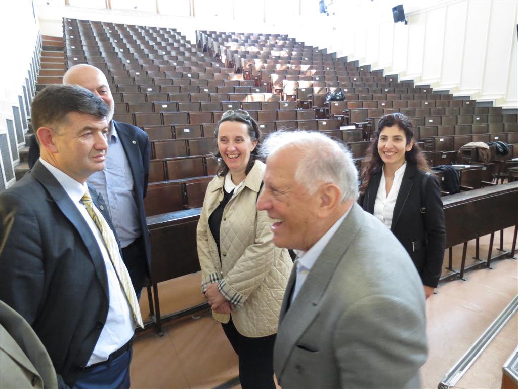 Fakültemiz Kurucu Hocalarından Ali Ülkü Azrak ile Fakülte ziyareti