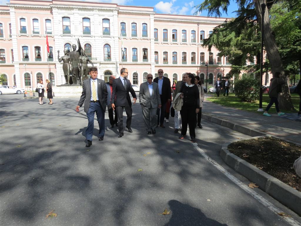 Fakültemiz Kurucu Hocalarından Ali Ülkü Azrak ile Fakülte ziyareti