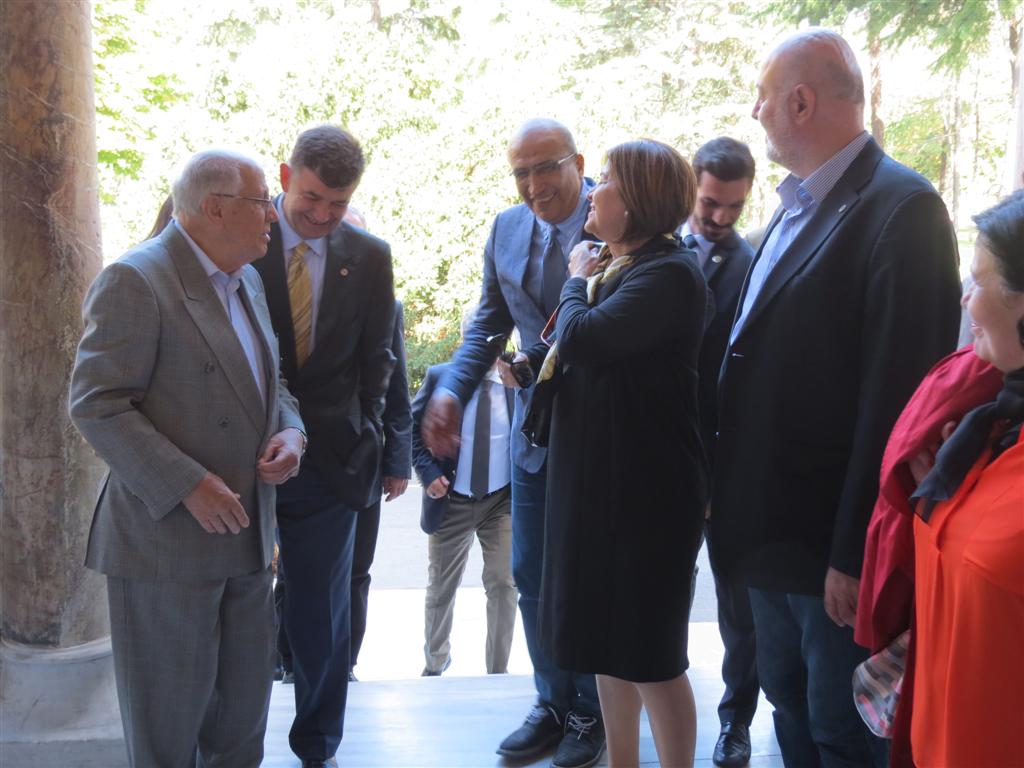 Fakültemiz Kurucu Hocalarından Ali Ülkü Azrak ile Fakülte ziyareti