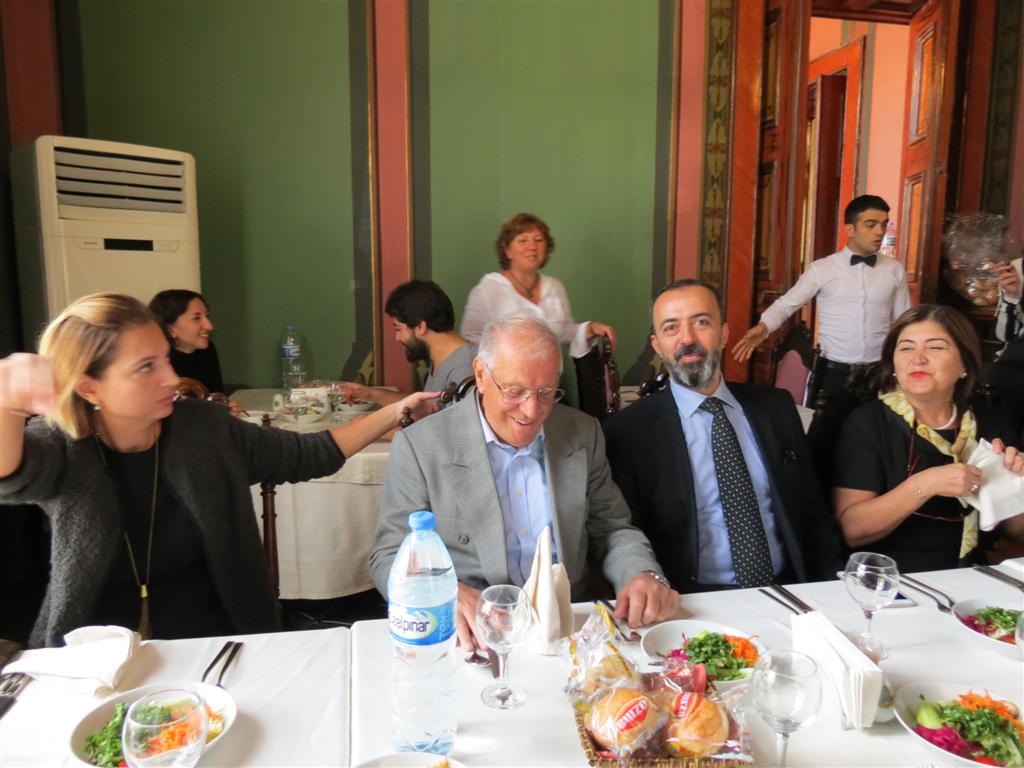 Fakültemiz Kurucu Hocalarından Ali Ülkü Azrak ile Fakülte ziyareti