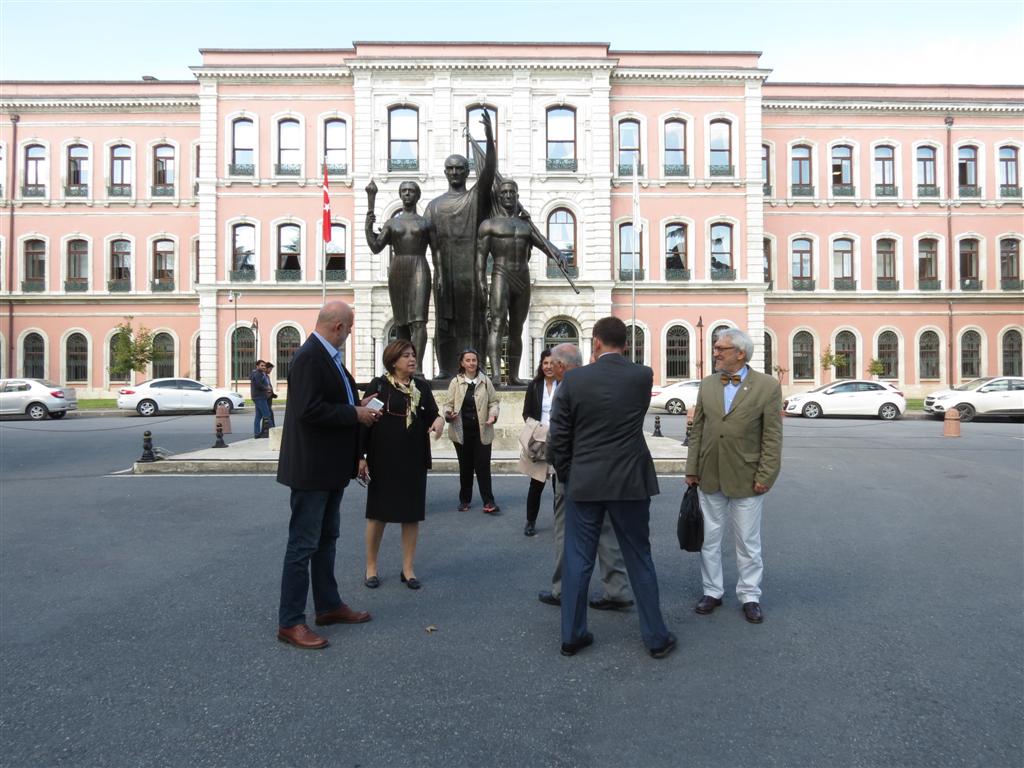 Fakültemiz Kurucu Hocalarından Ali Ülkü Azrak ile Fakülte ziyareti