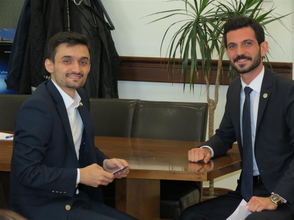 Fakültemiz Kurucu Hocalarından Ali Ülkü Azrak ile Fakülte ziyareti