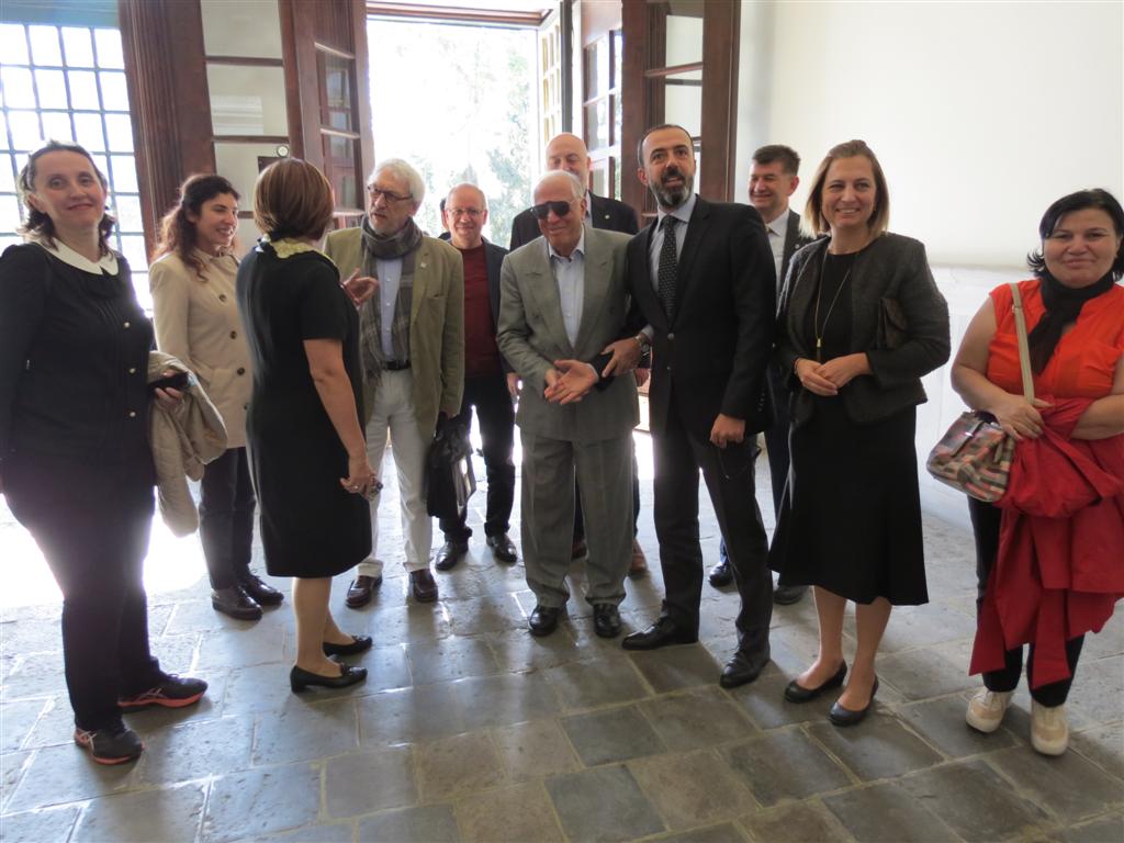 Fakültemiz Kurucu Hocalarından Ali Ülkü Azrak ile Fakülte ziyareti