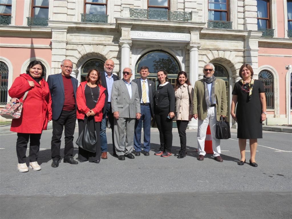 Fakültemiz Kurucu Hocalarından Ali Ülkü Azrak ile Fakülte ziyareti