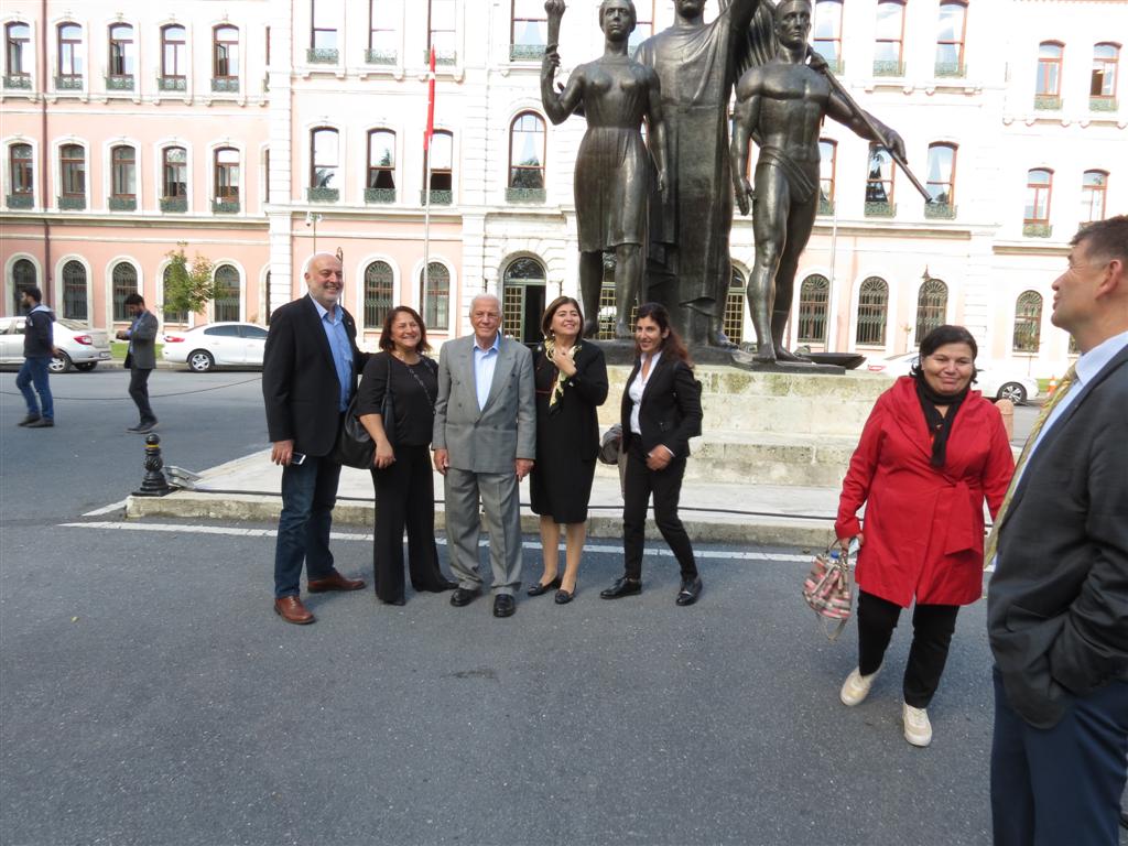 Fakültemiz Kurucu Hocalarından Ali Ülkü Azrak ile Fakülte ziyareti