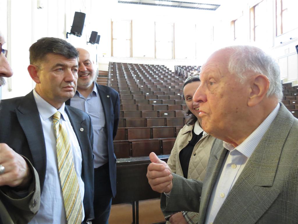 Fakültemiz Kurucu Hocalarından Ali Ülkü Azrak ile Fakülte ziyareti