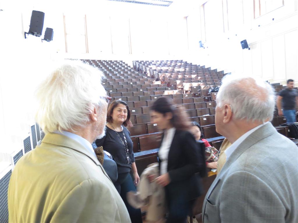 Fakültemiz Kurucu Hocalarından Ali Ülkü Azrak ile Fakülte ziyareti