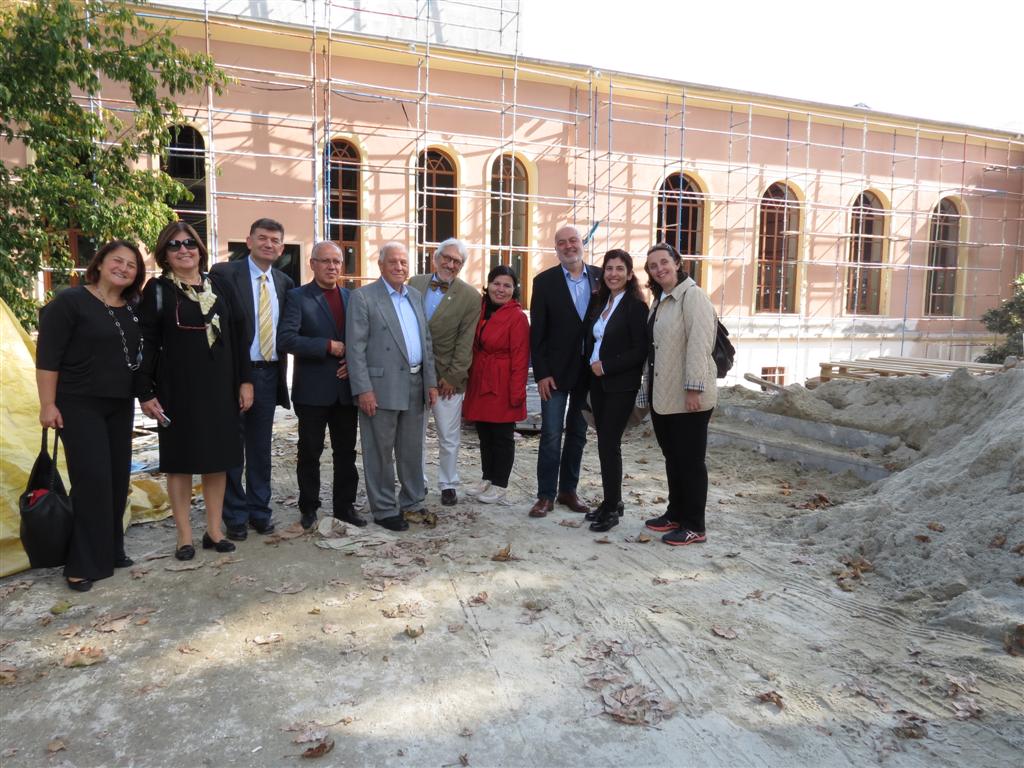 Fakültemiz Kurucu Hocalarından Ali Ülkü Azrak ile Fakülte ziyareti